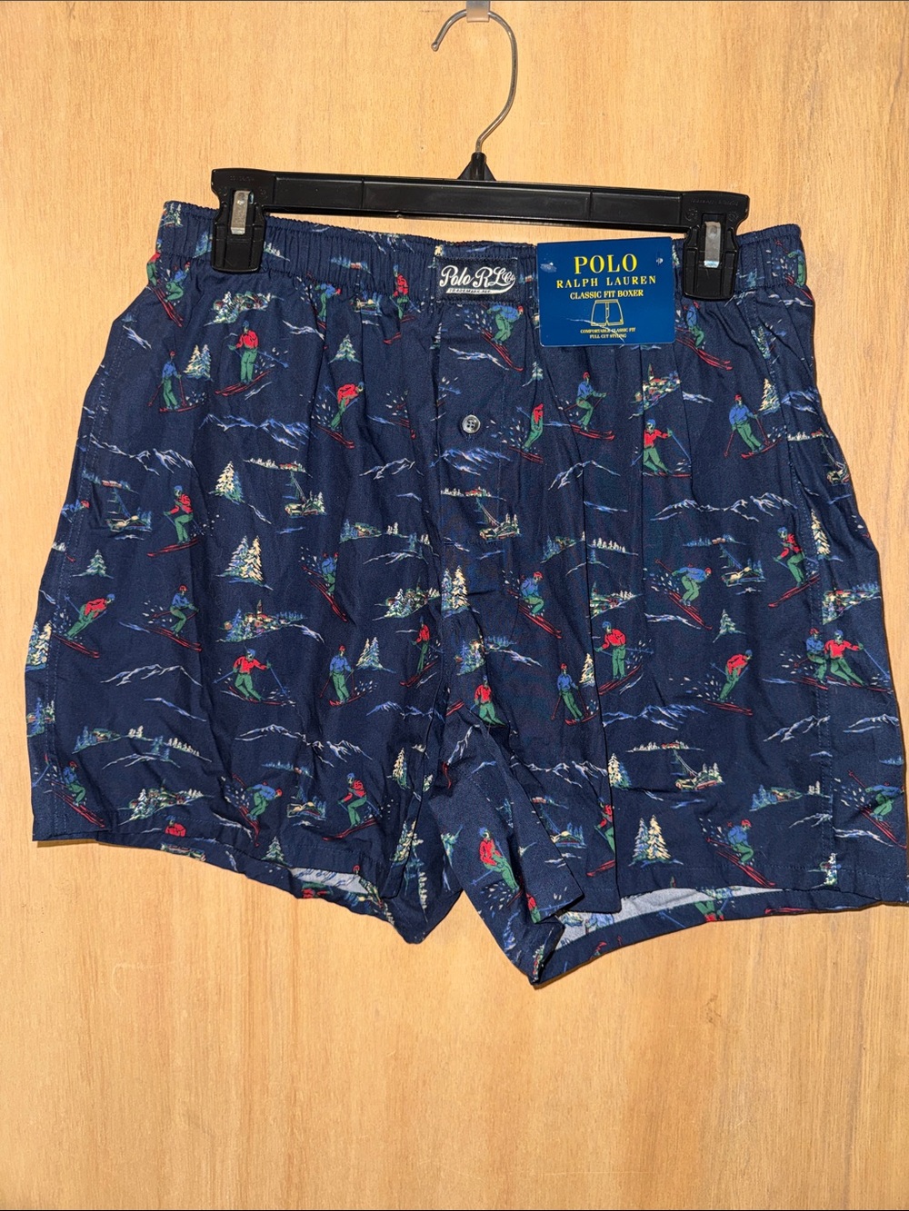 NWT Polo Ralph Lauren Classic Fit Ski Print Boxers Nordstrom’s Size Medium